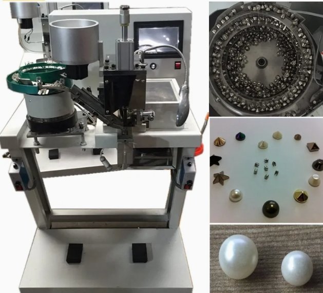 Automatic Pearl and Rhinestone Setting Machine